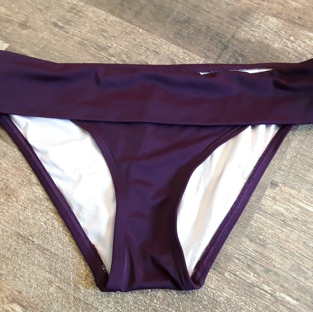 Victoria Secret women swimsuit purple 2 piece bikini size M - Picture 4 of 6